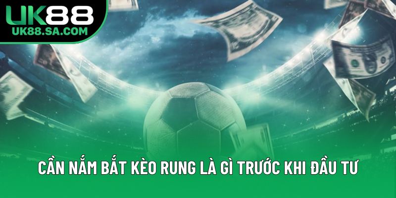 Cần nắm bắt kèo rung là gì trước khi đầu tư Cần nắm bắt kèo rung là gì trước khi đầu tư