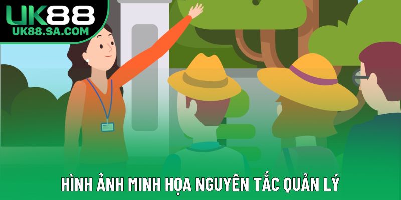 Hình ảnh minh họa nguyên tắc quản lý Hình ảnh minh họa nguyên tắc quản lý